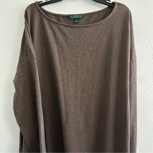Lauren Ralph Lauren Tops - Lauren Ralph Lauren long sleeve shirt for woman size XL brown